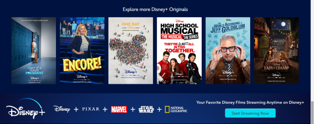 Other Disney+ options